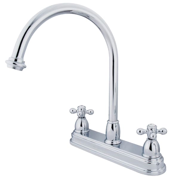 Restoration Centerset Kitchen Faucet, Chrome